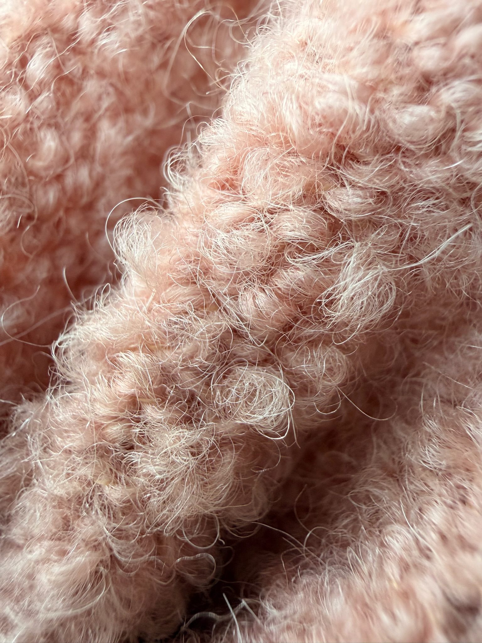 Sesia Nuvolari Bouclé Garn 350m/100g Puderrosa foto 4